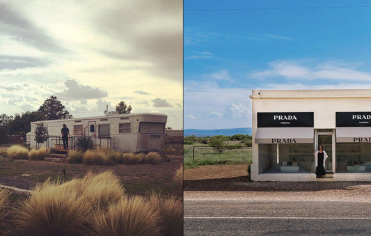 Essi and Jukka, the people behind LOFTT Store on one their inspiration / vintage hunt travels in Marfa, Texas.