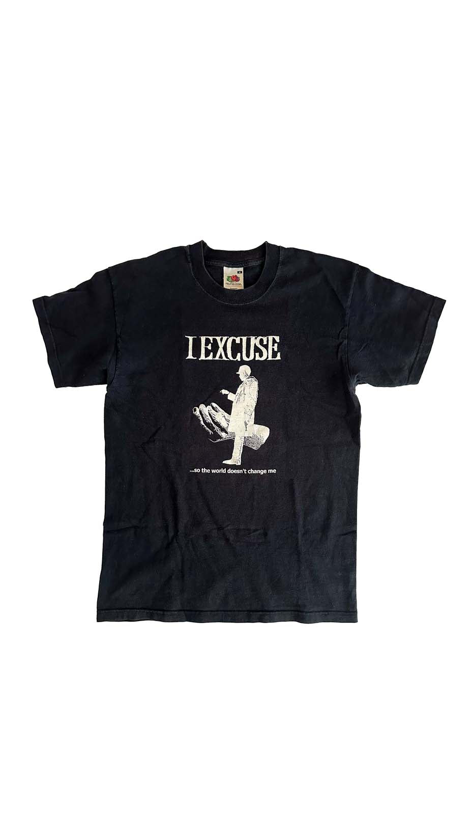 I Excuse t-shirt, black, M