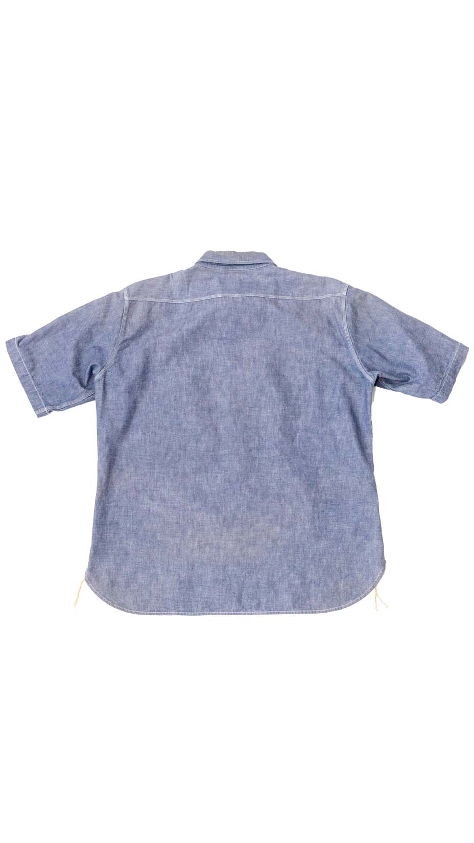 Iron Heart Short Sleeve Chambray, XXXL