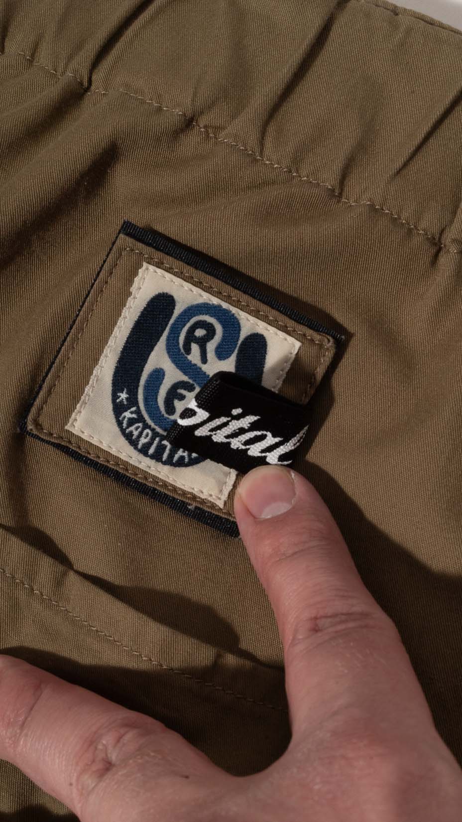Kapital, Easy Beach Go Pants, Brown, 4
