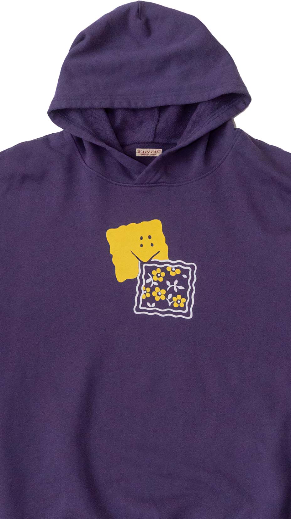 Kapital Peckish Rainbowy Hoodie, Purple, 5