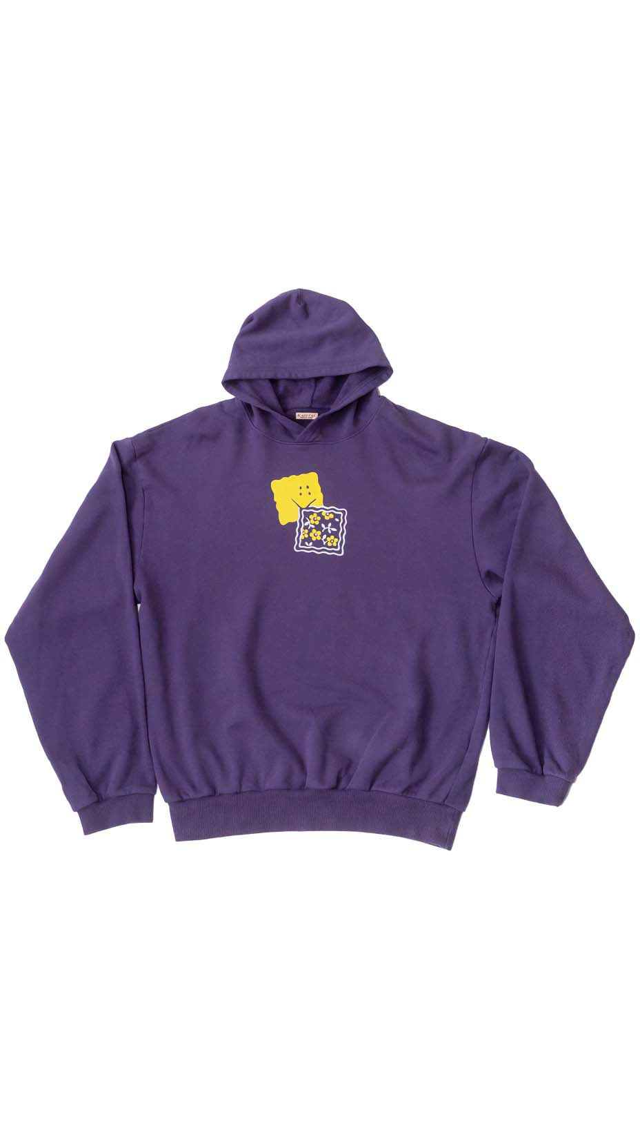Kapital Peckish Rainbowy Hoodie, Purple, 5