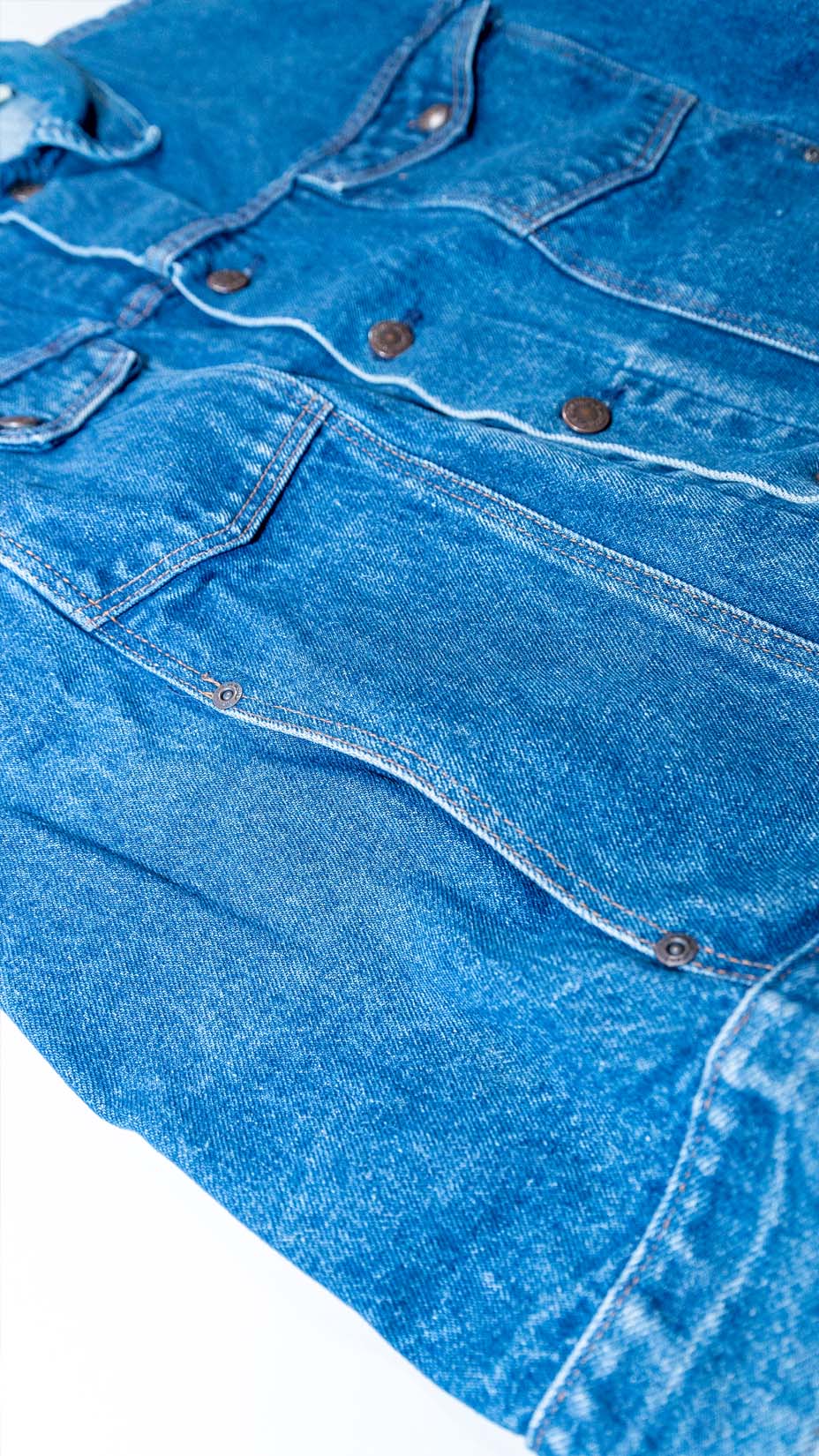 Wrangler — Denim Jacket, Made in USA — L