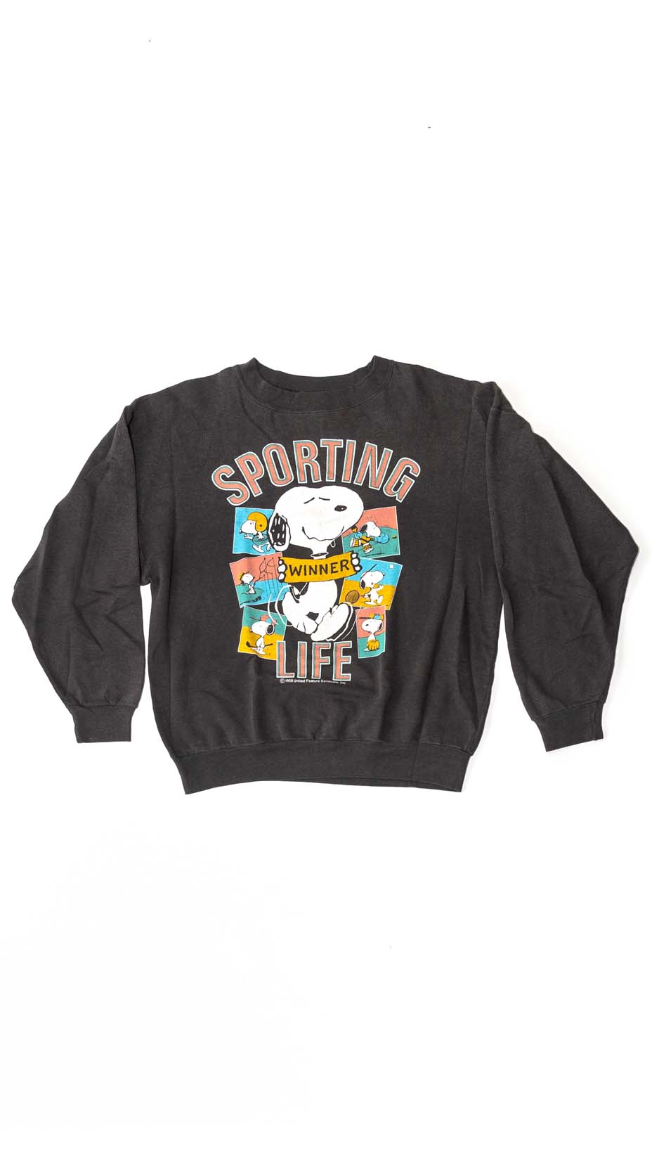 Snoopy Sporting Life Sweatshirt, L