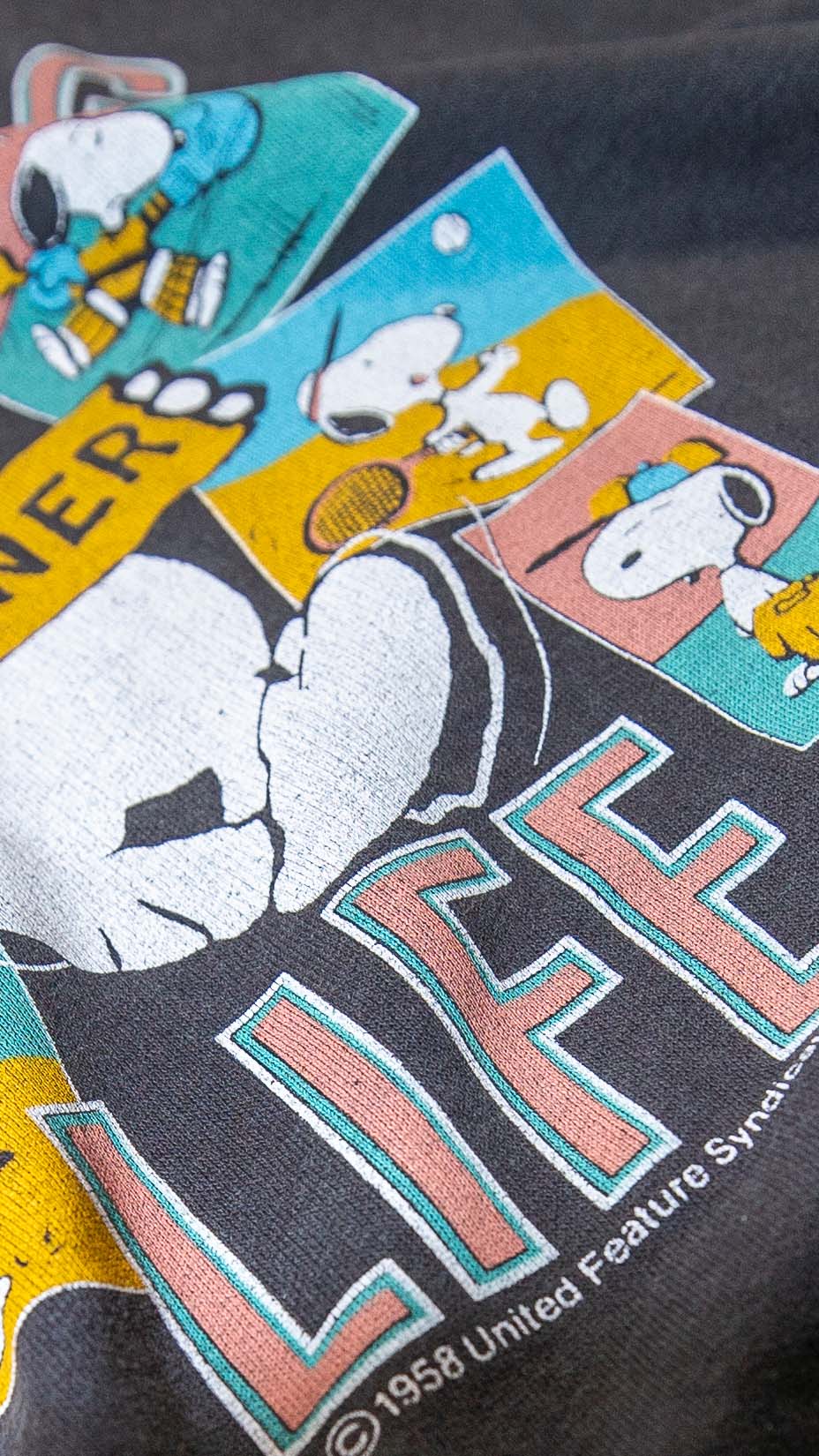 Snoopy Sporting Life Sweatshirt, L