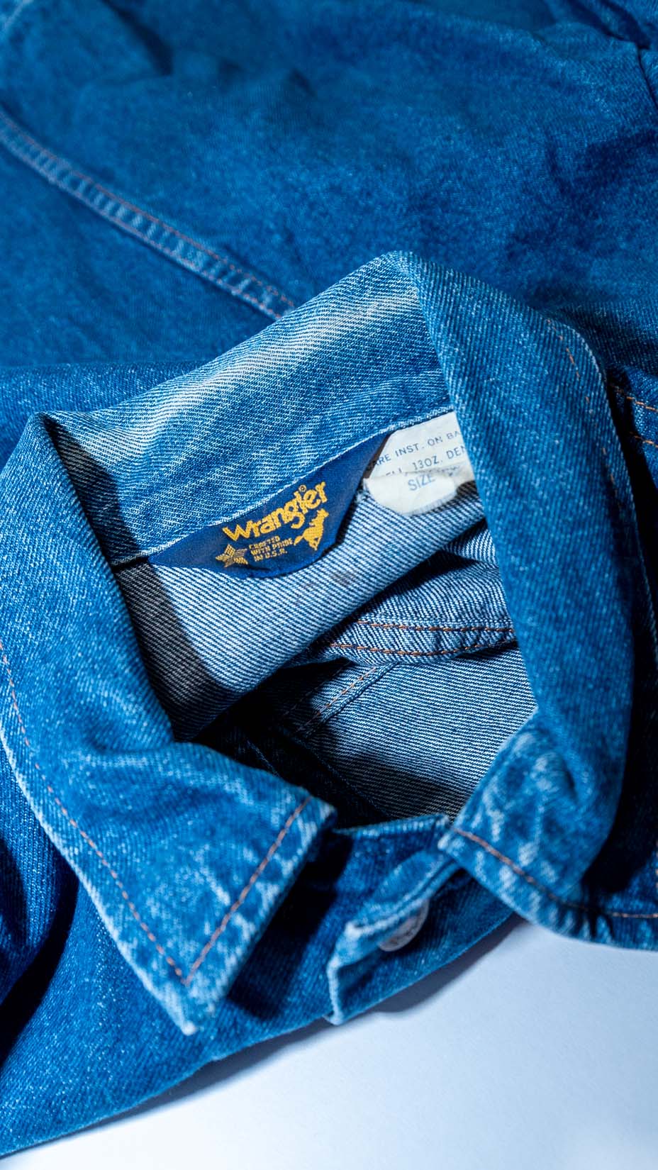 Wrangler — Denim Jacket, Made in USA — L