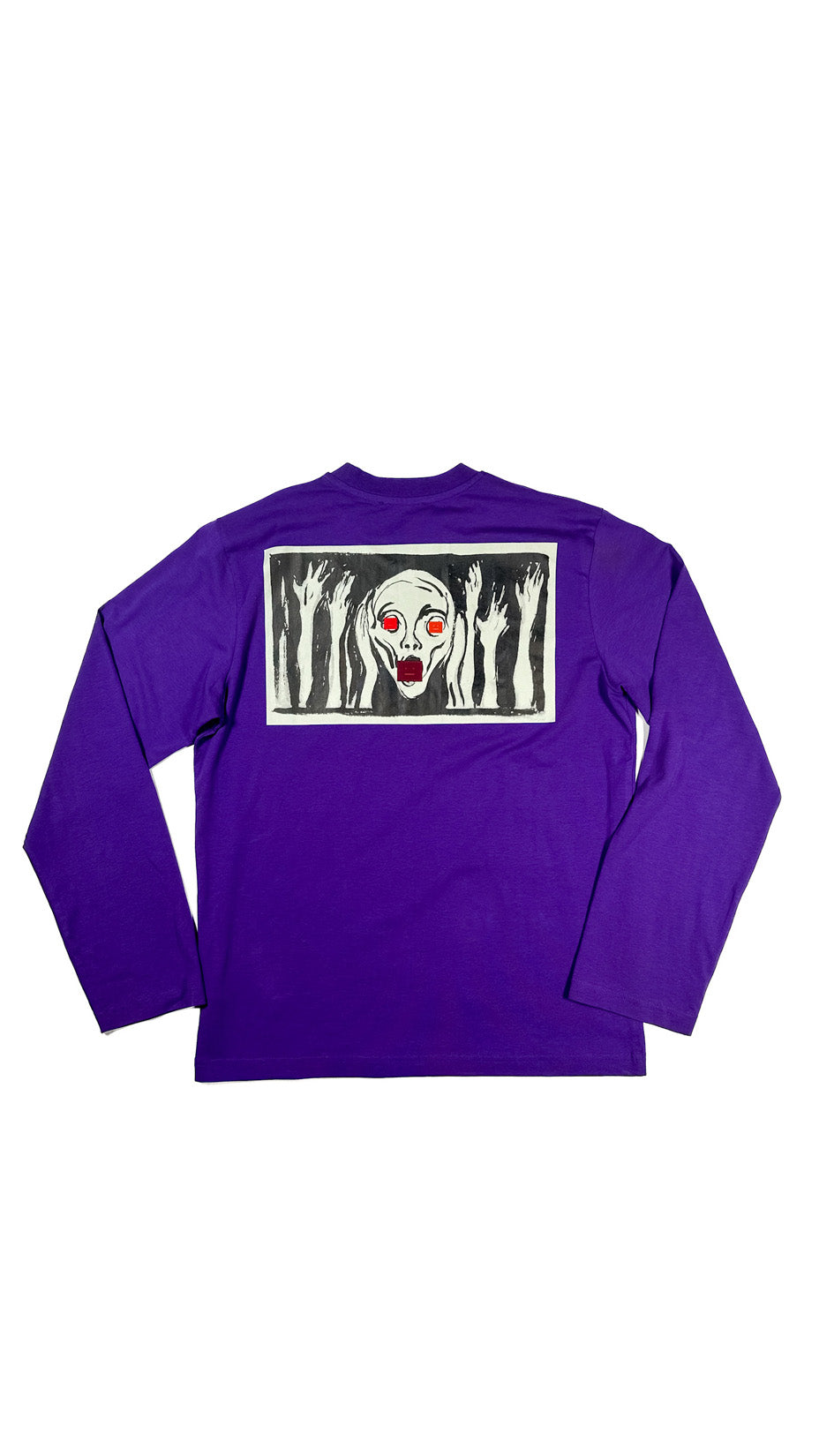 Acne Studios Scream longsleeve t-shirt — purple, S
