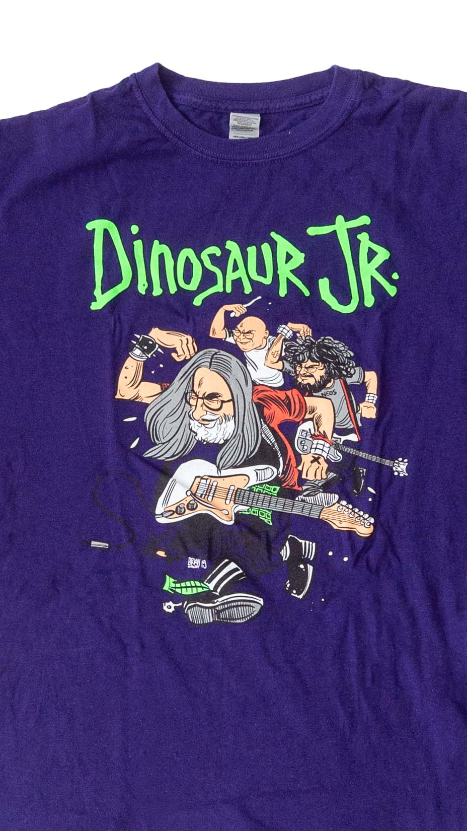 Dinosaur Jr. "Crew 2020" T-Shirt, limited edition, Purple, L