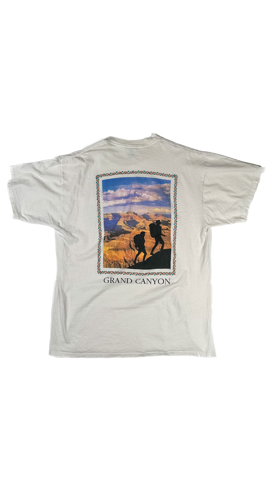90s Grand Canyon Hiker pocket T-shirt, Made in USA, XL