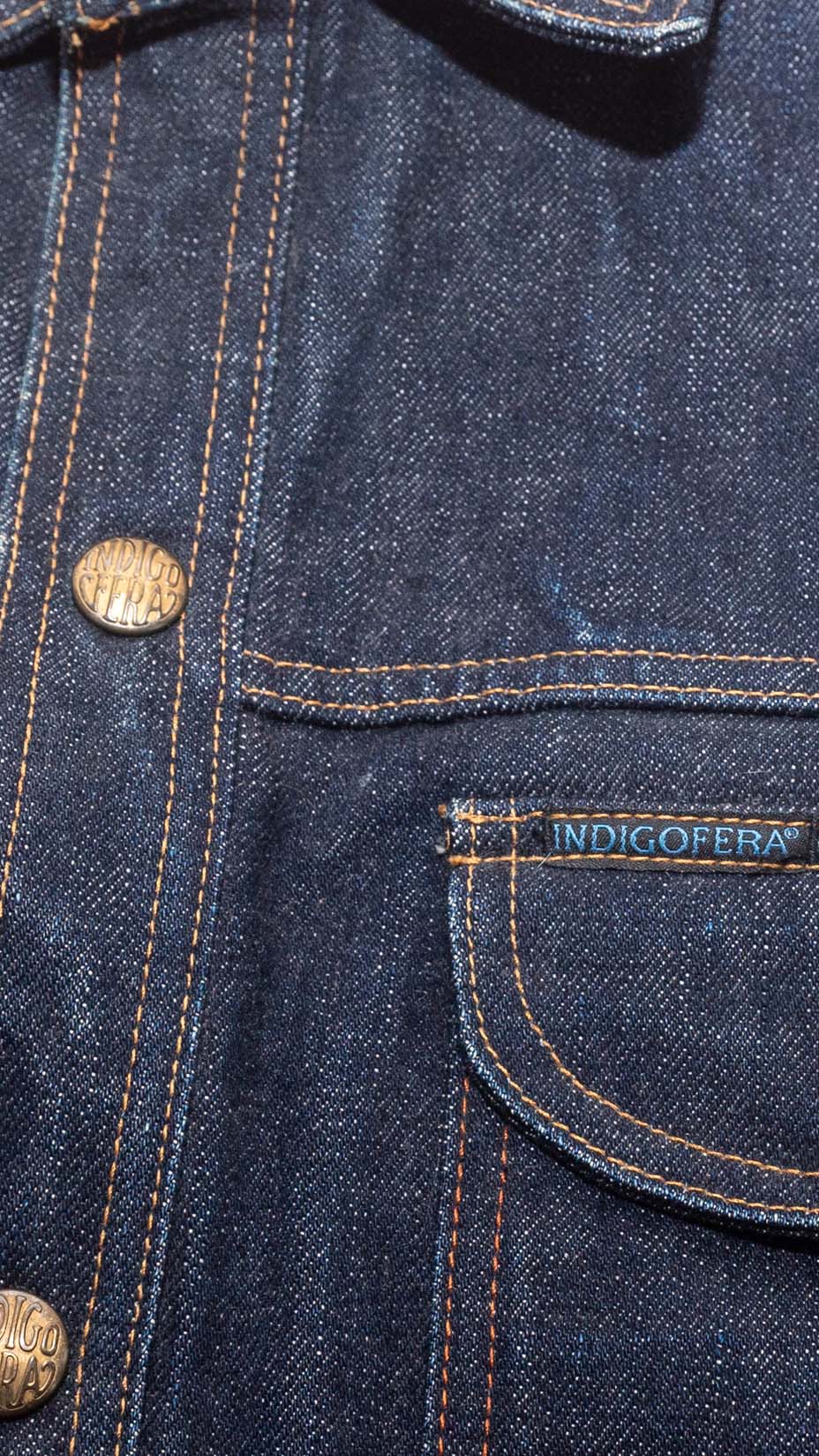 Indigofera Fargo Shirt Jacket, M
