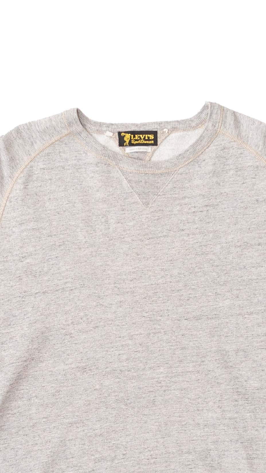 LVC Levi's Vintage Clothing Sportswear College Shirt, Grey, M
