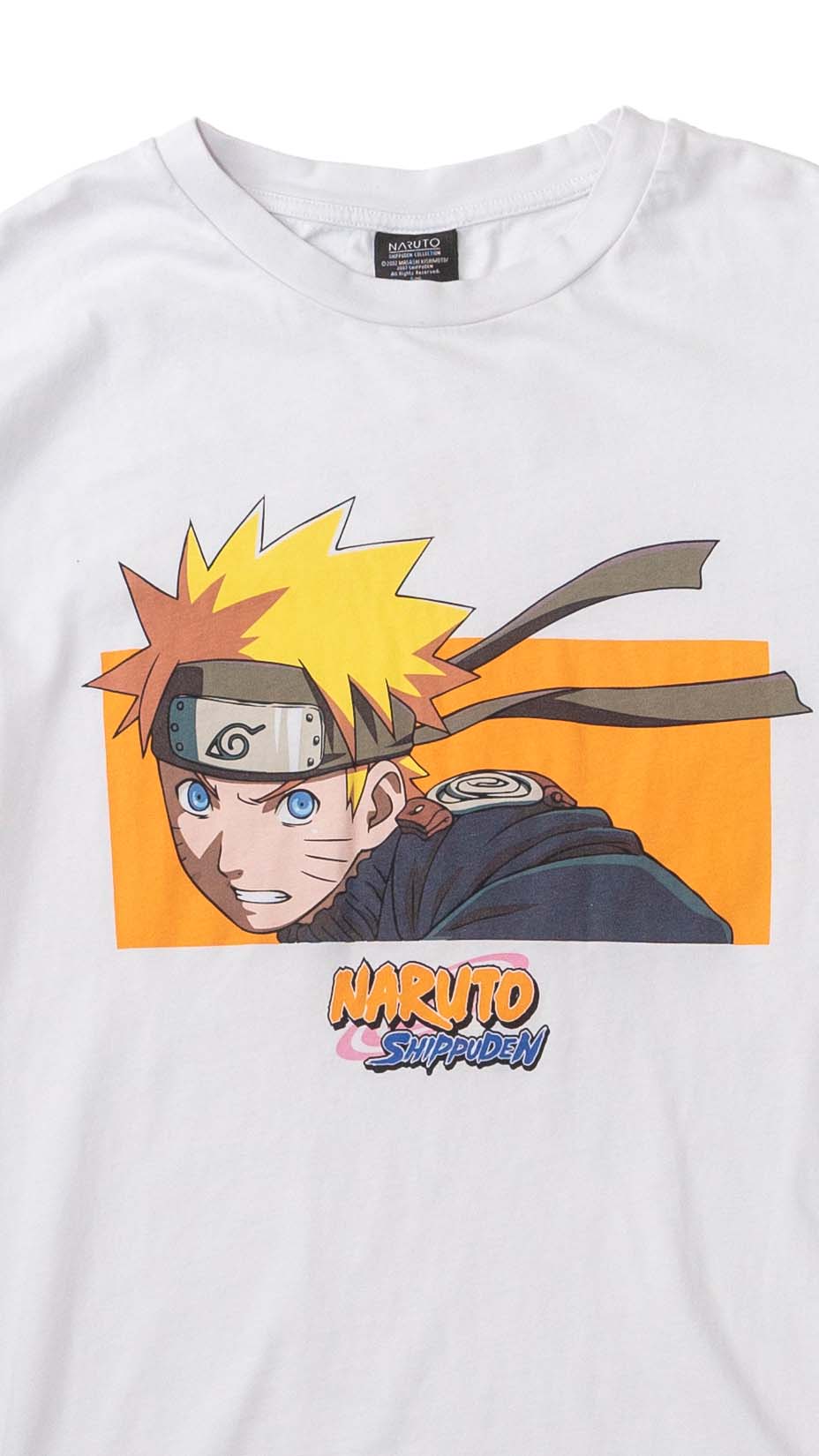 Naruto Shippuden, Long Sleeve T-Shirt, White, XXL