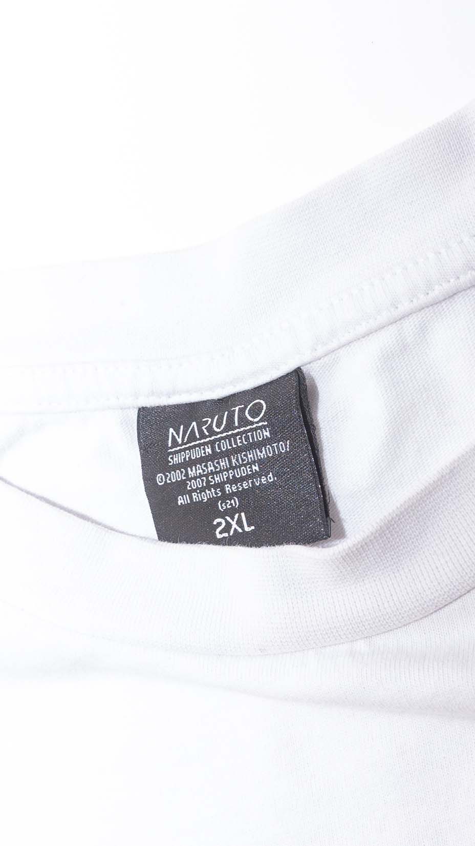 Naruto Shippuden, Long Sleeve T-Shirt, White, XXL