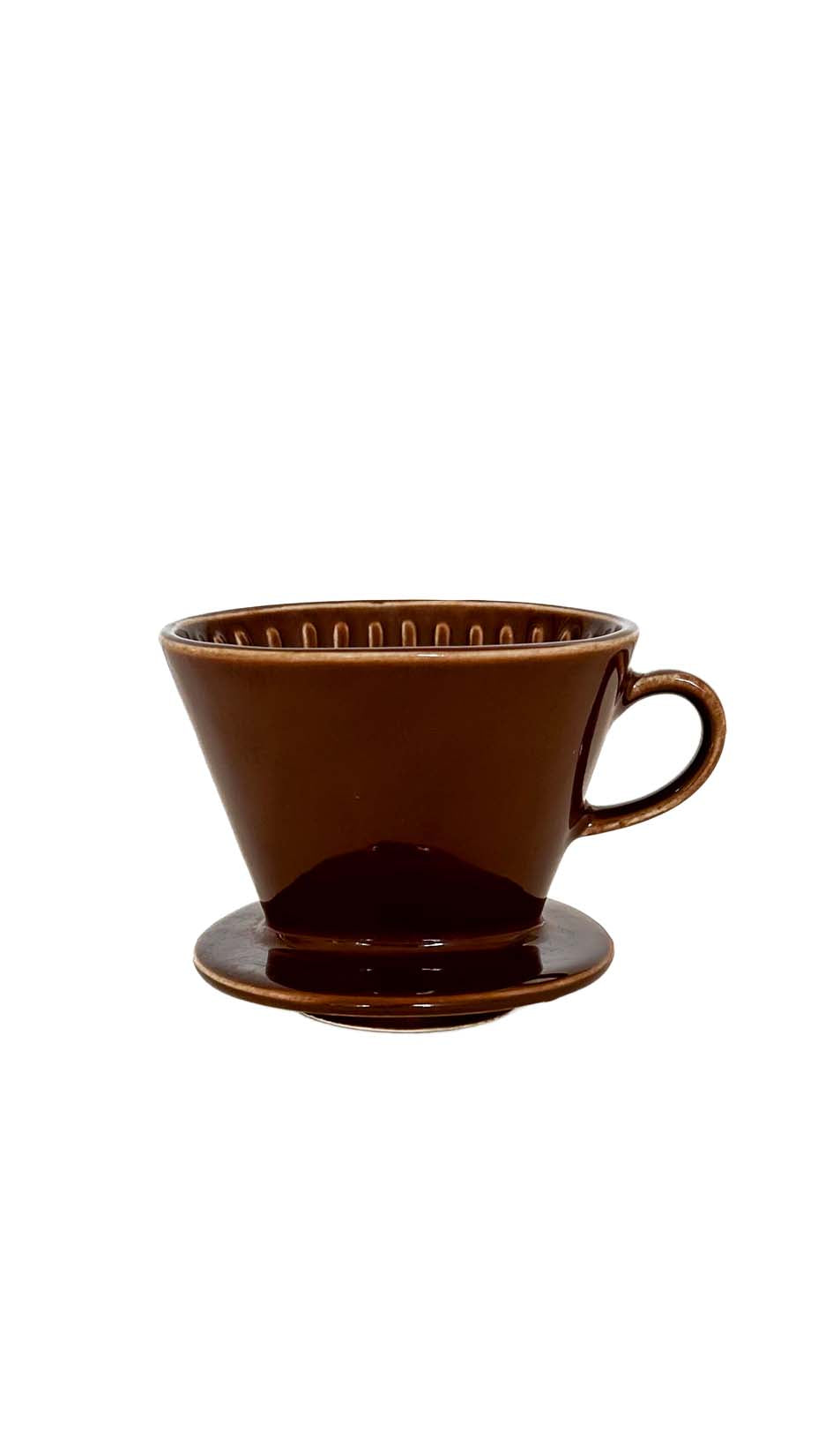 Arabia, Vintage Coffee Dripper, Brown, Small