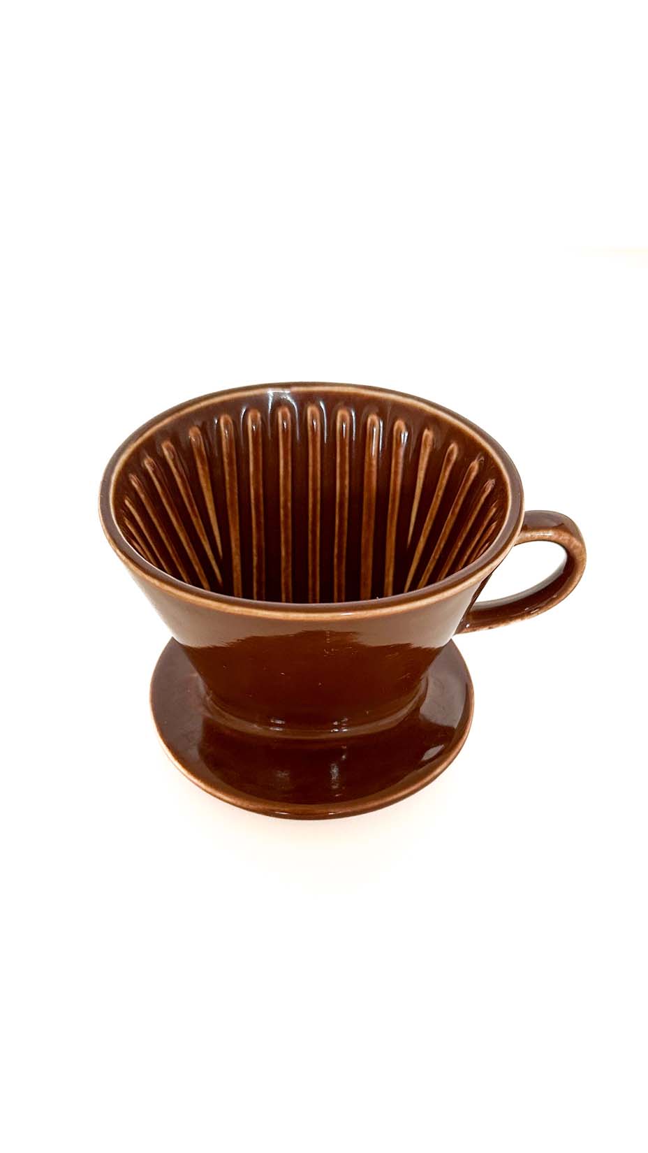 Arabia, Vintage Coffee Dripper, Brown, Small
