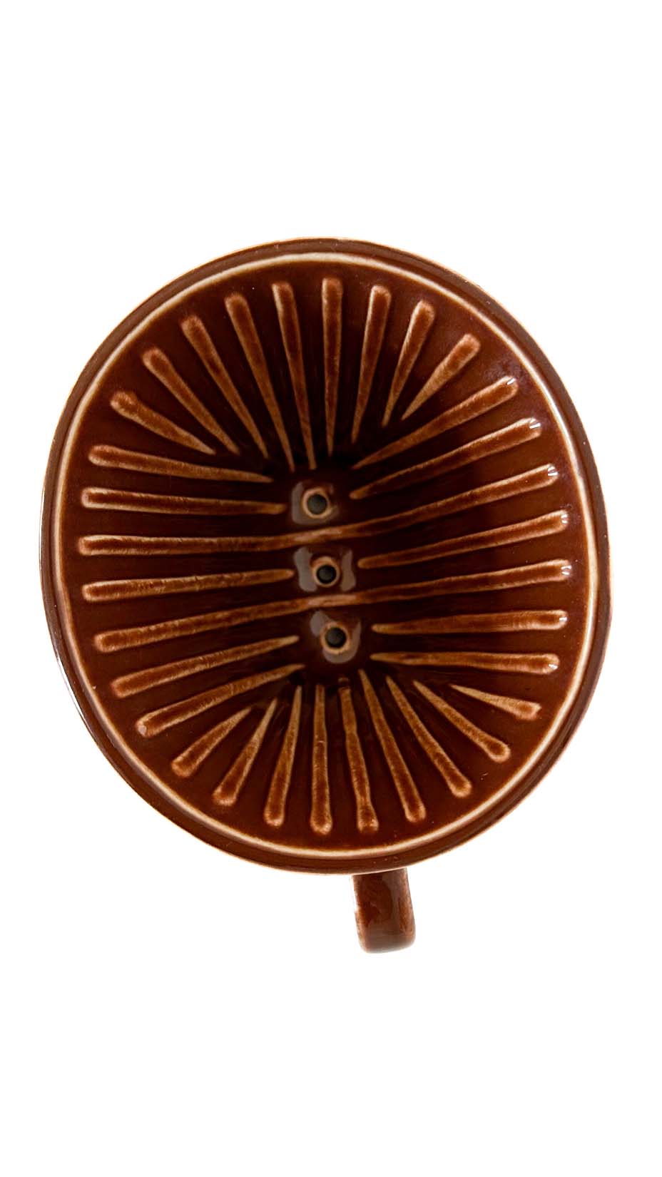 Arabia, Vintage Coffee Dripper, Brown, Small