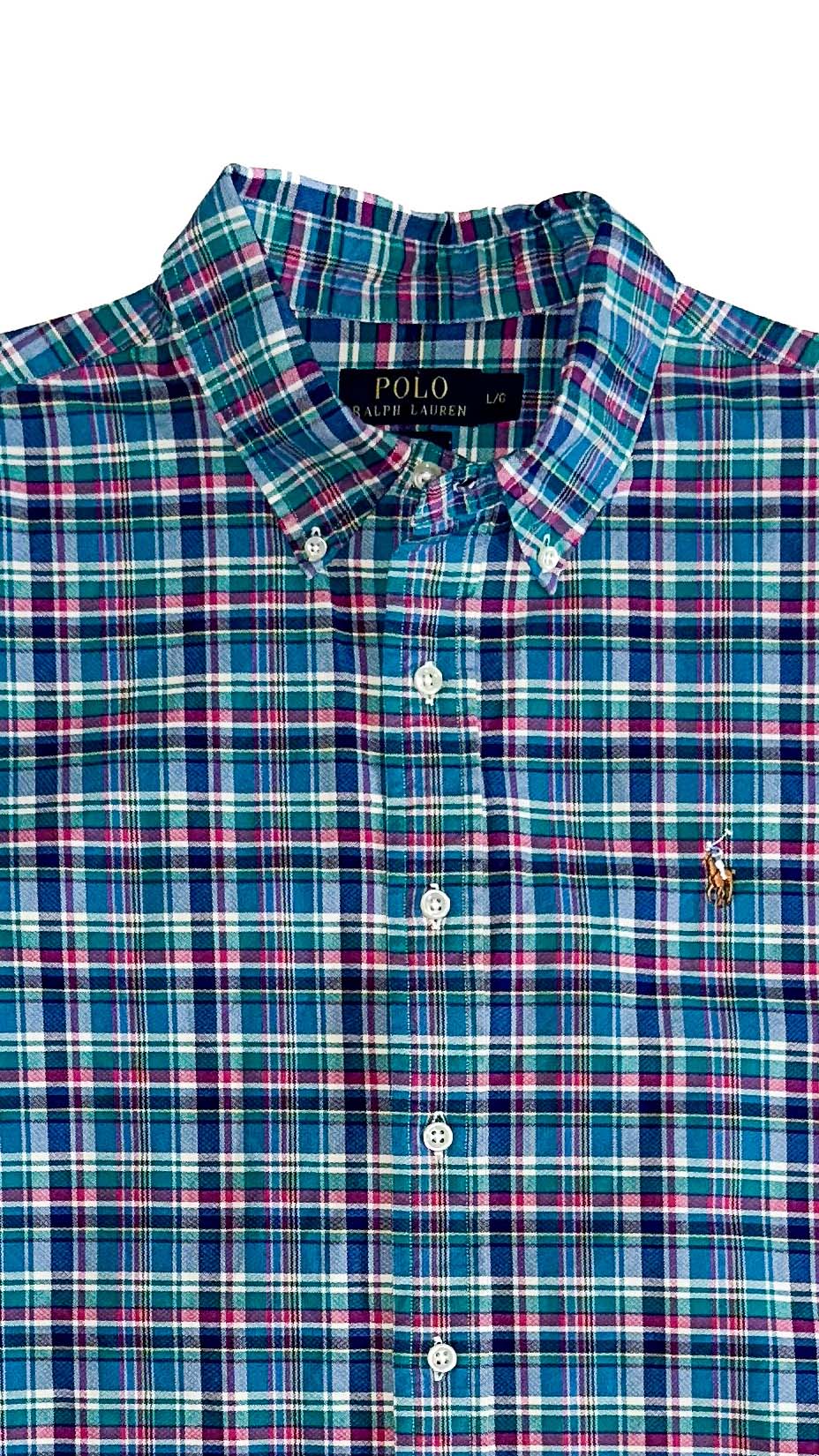 Polo Ralph Lauren — Colorful Oxford Shirt, L