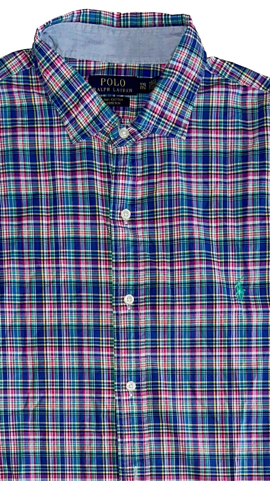 Polo Ralph Lauren — colorful oxford shirt, XXL