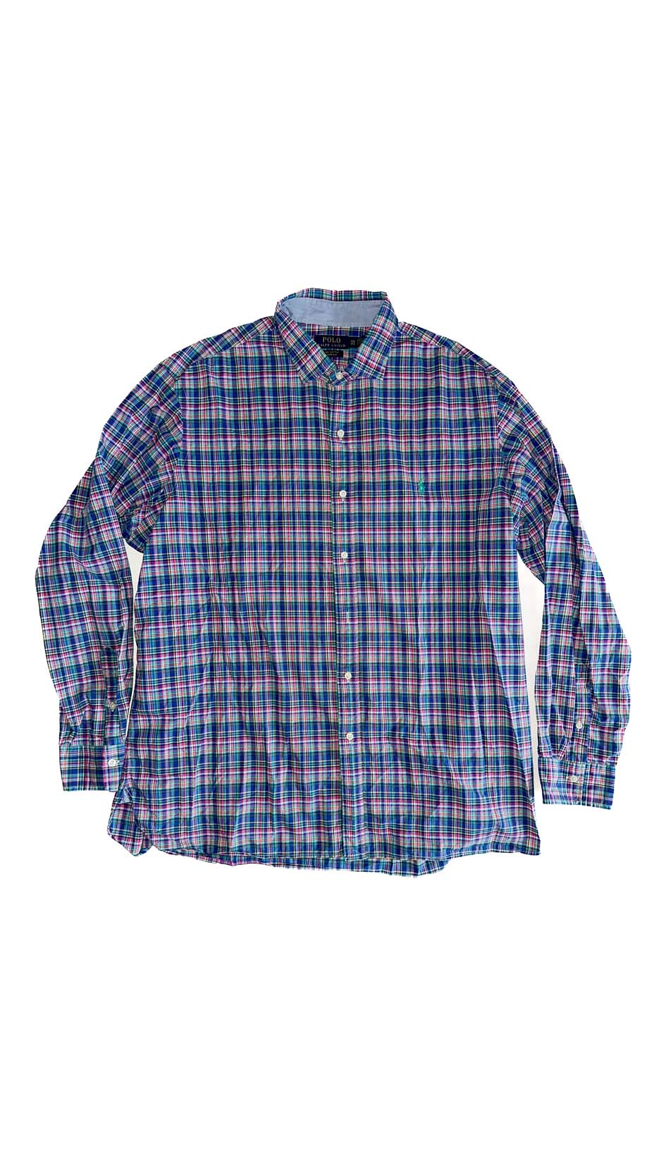 Polo Ralph Lauren — colorful oxford shirt, XXL