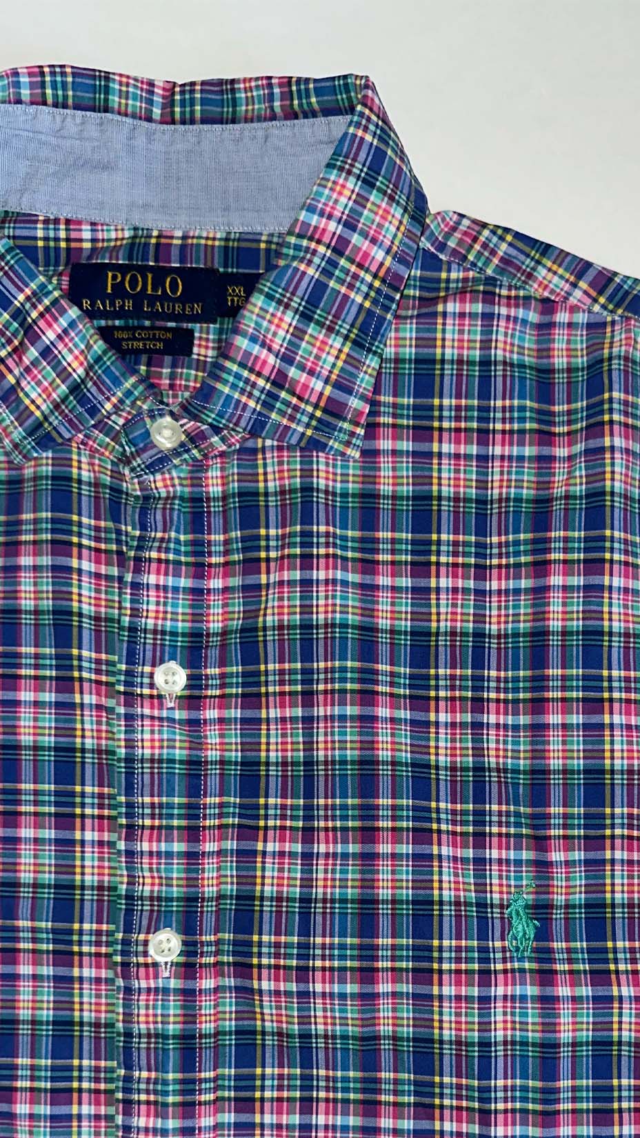 Polo Ralph Lauren — colorful oxford shirt, XXL