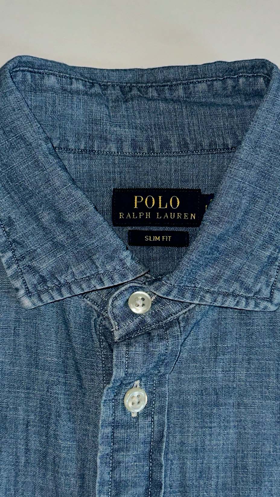 Polo Ralph Lauren — Blue Chambray, 12