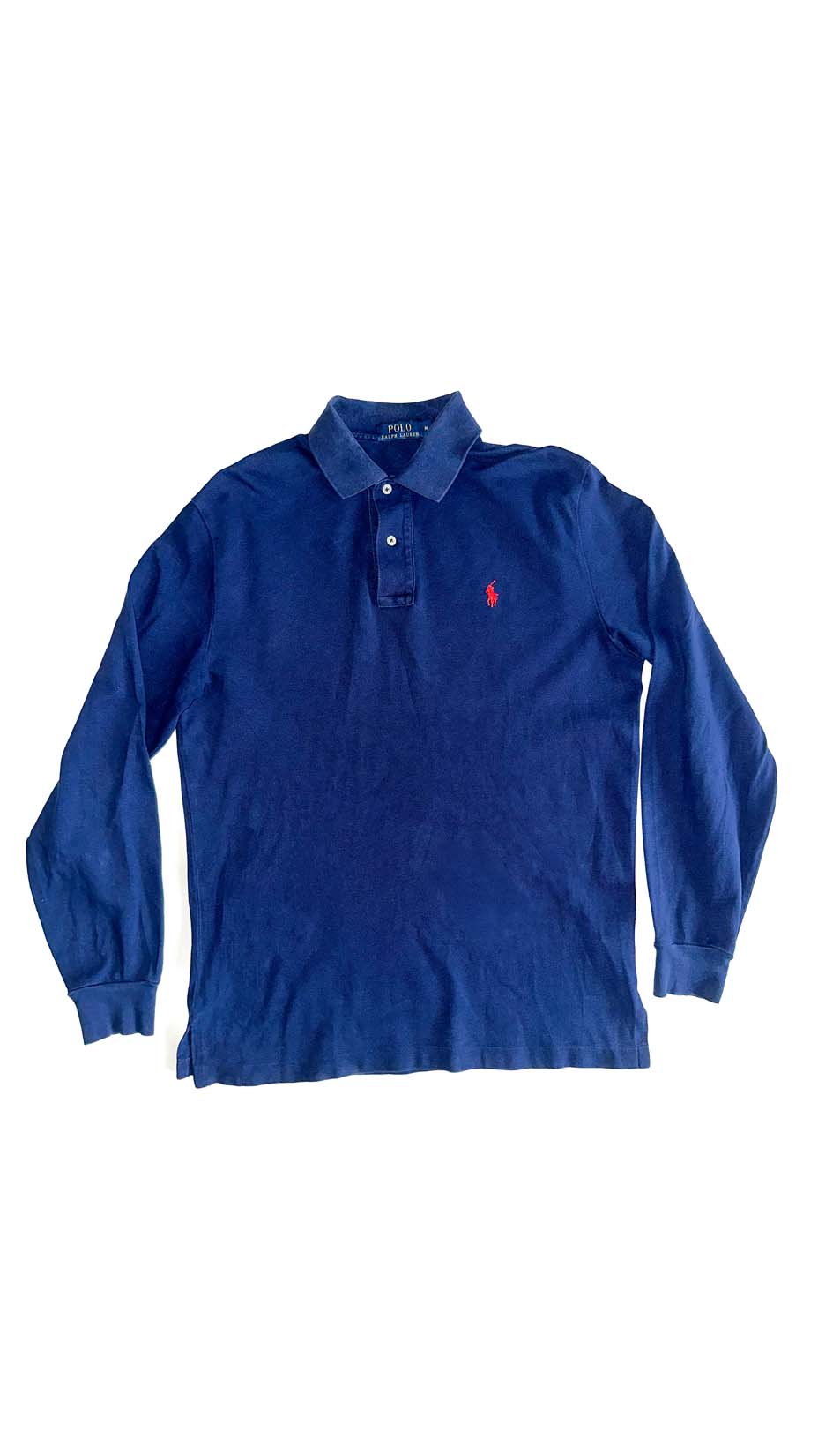 Polo Ralph Lauren — Navy Rugby-vibe polo Shirt, M