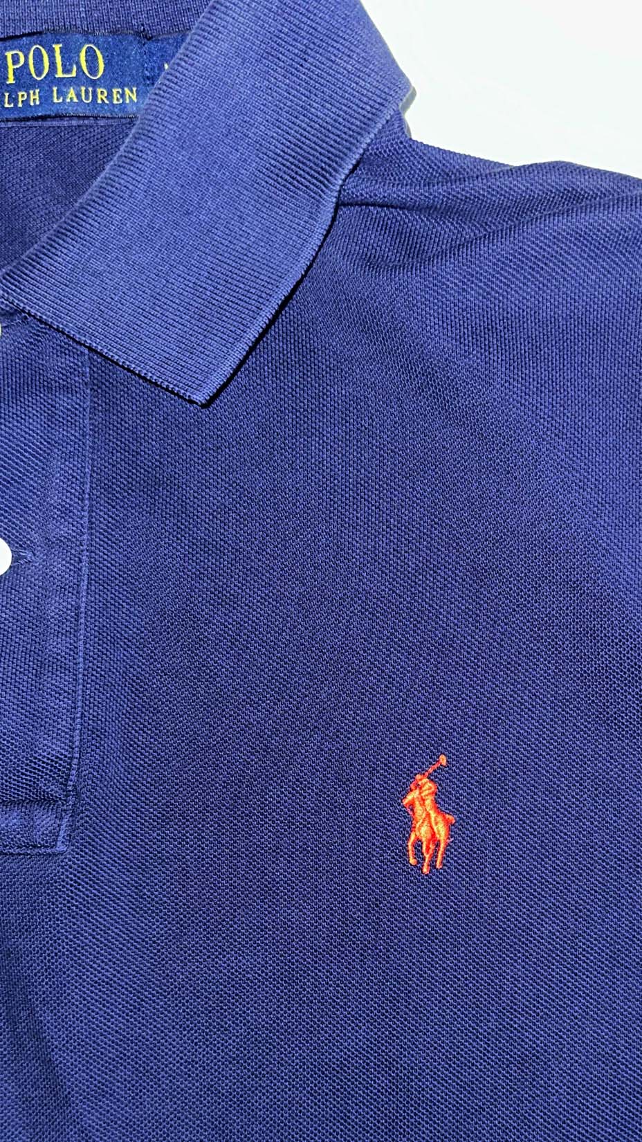 Polo Ralph Lauren — Navy Rugby-vibe polo Shirt, M