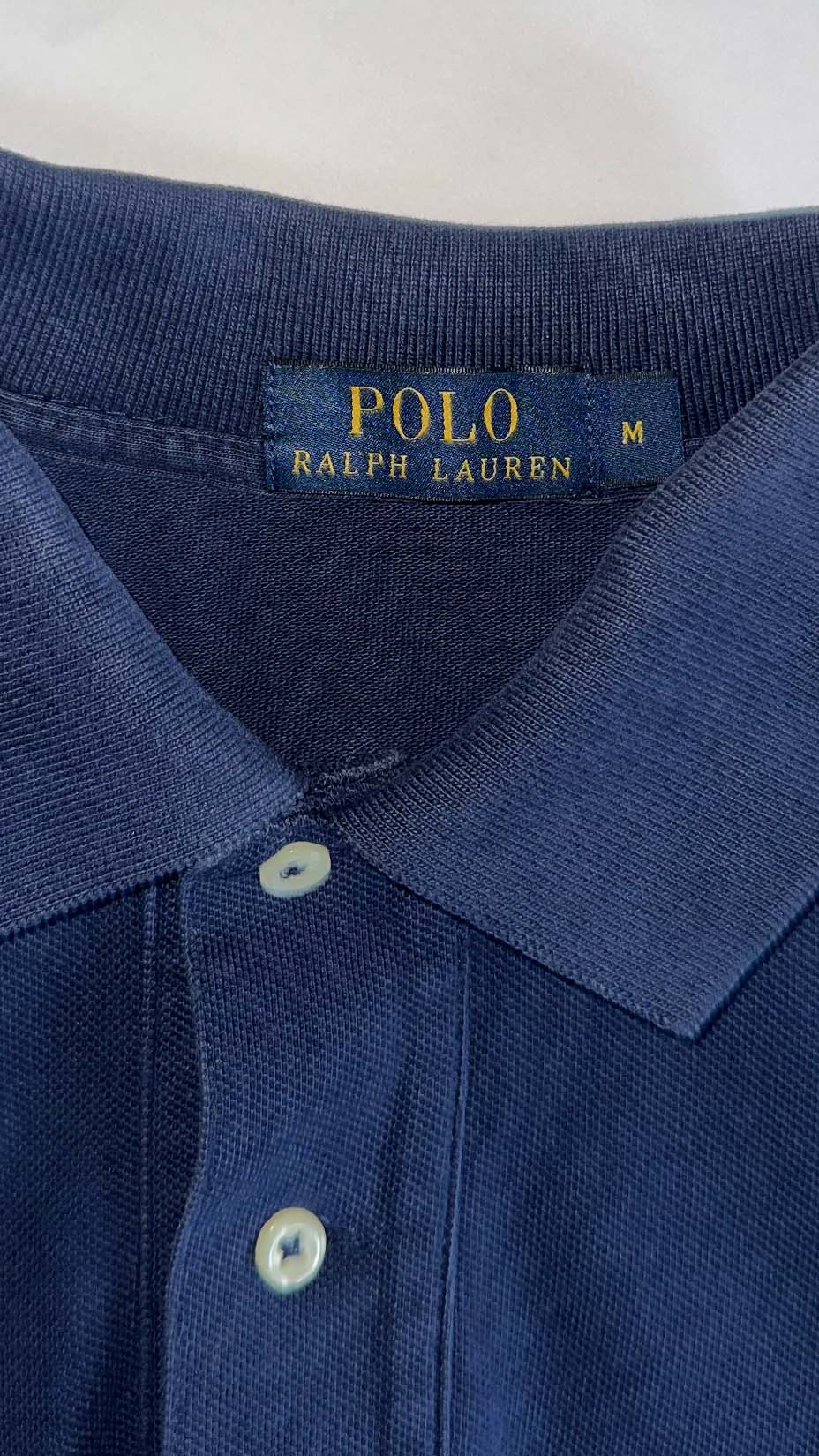 Polo Ralph Lauren — Navy Rugby-vibe polo Shirt, M