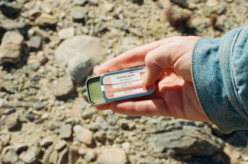 Juniper Ridge Solid Perfume, Desert Cedar