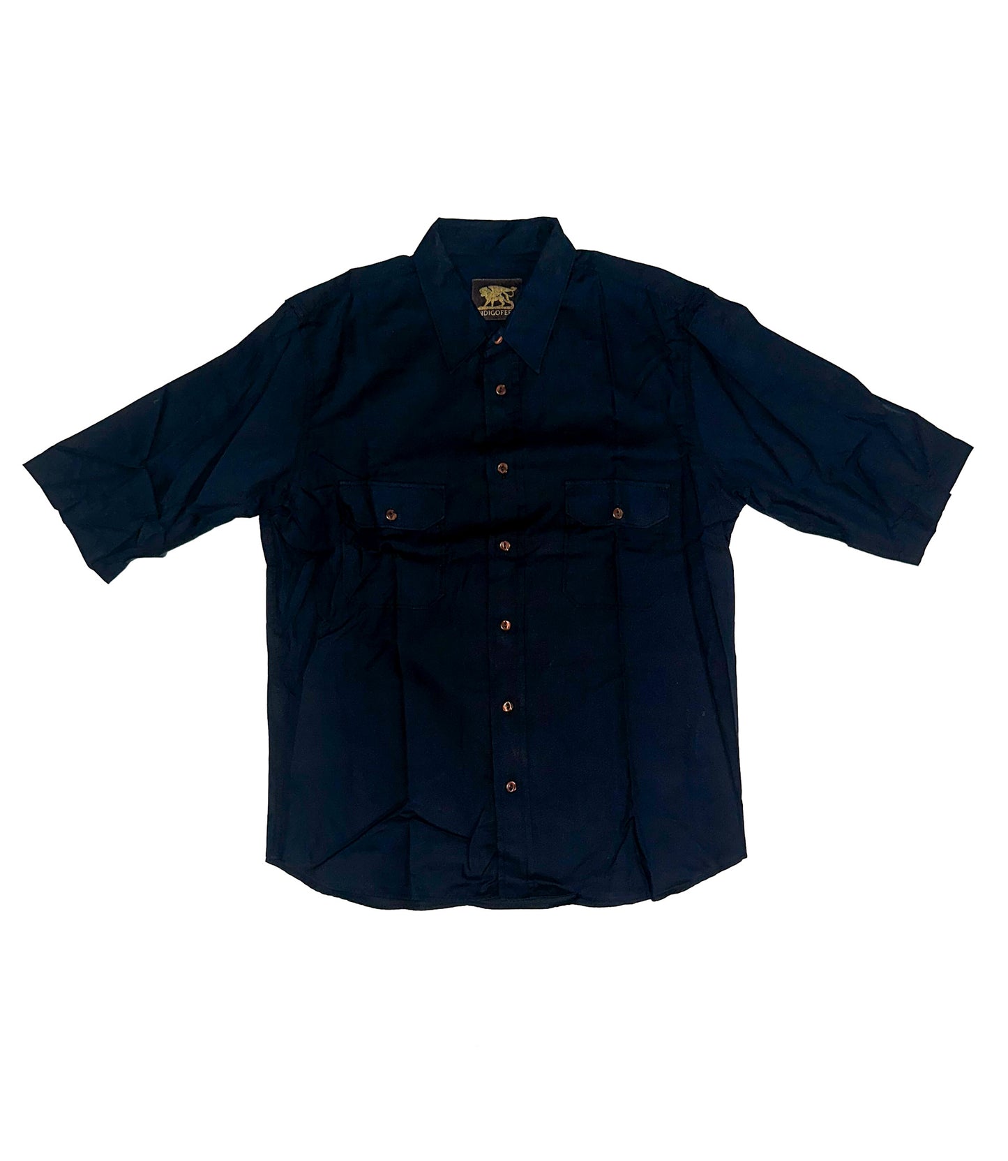 Indigofera, Delray Shirt, Navy/Black Check
