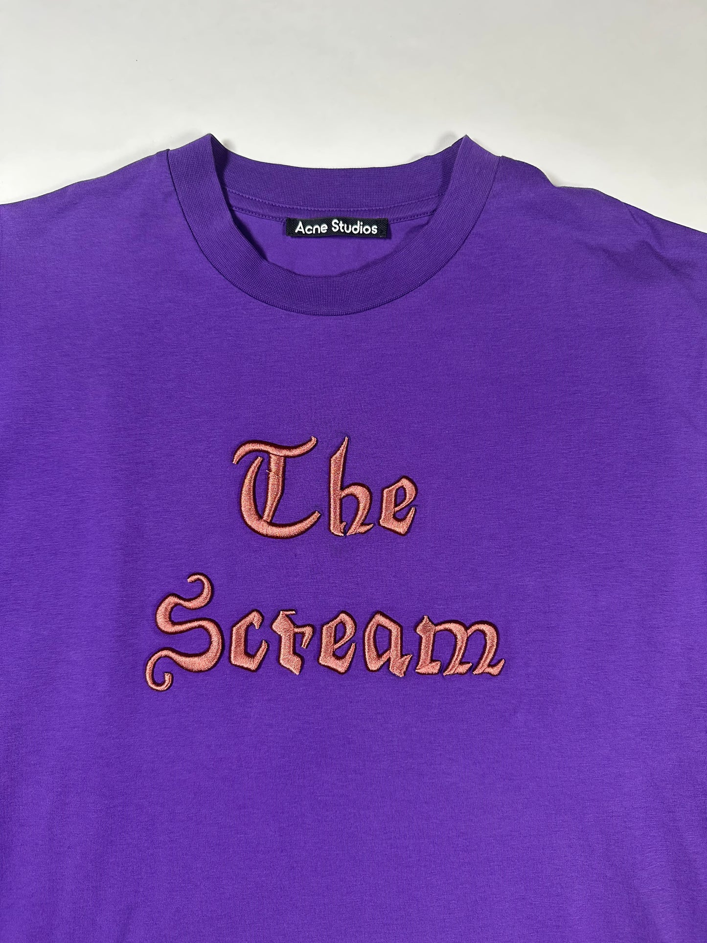Acne Studios Scream longsleeve t-shirt — purple, S