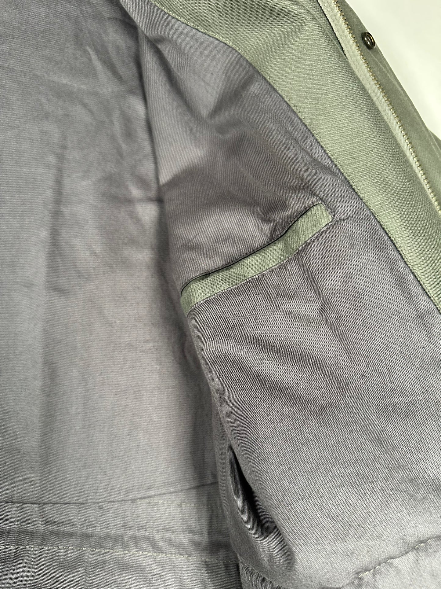 Indigofera Amhearst M-51 Jacket, Bell Sateen, Green, M