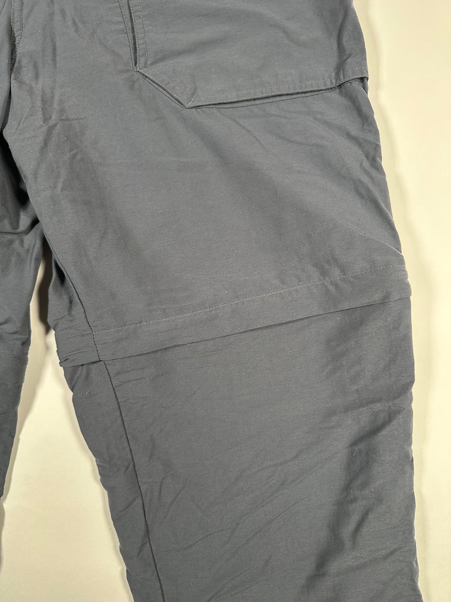 Patagonia quandary convertible pants, grey, 36