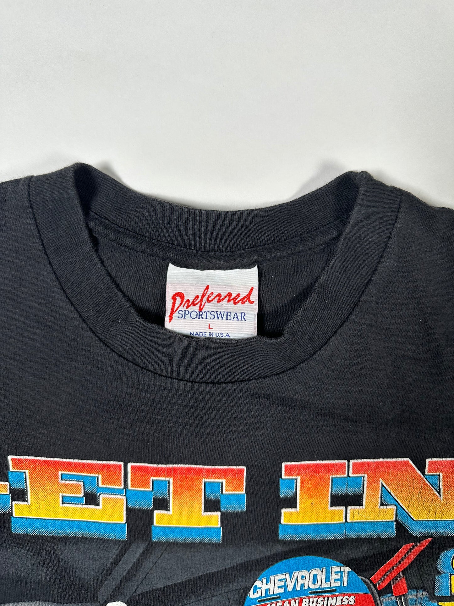 90s Chevrolet Racing T-shirt, L, Made in USA