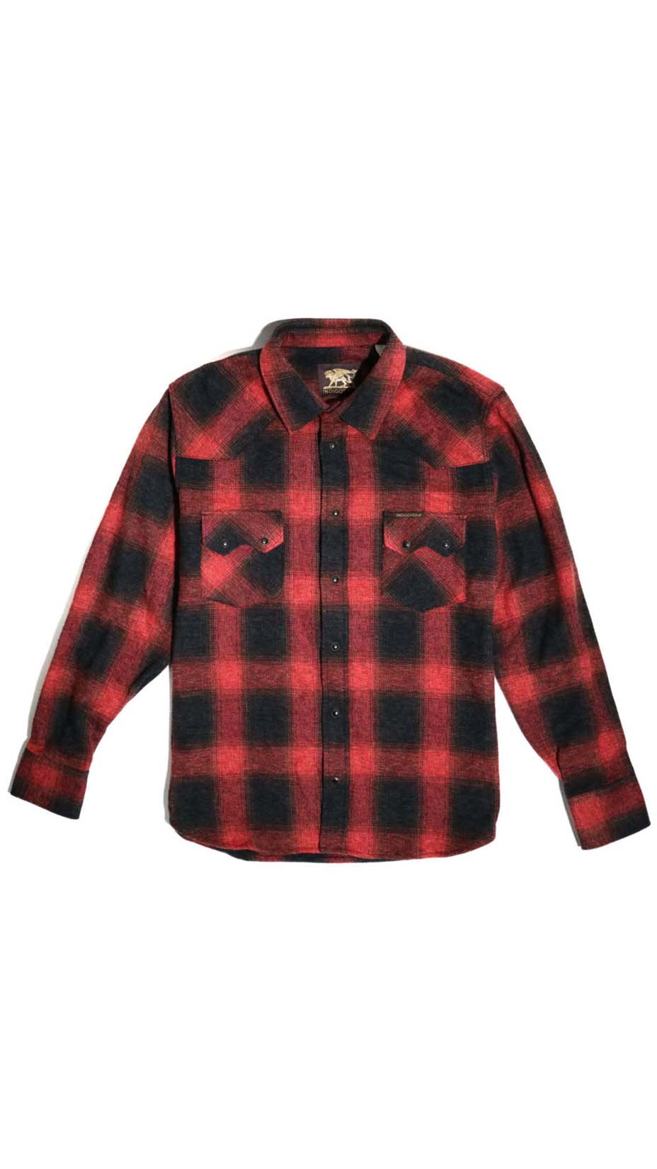 Indigofera, Dollard Shirt, Black/Red/Shadowplaid