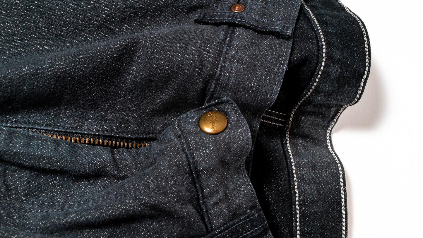 orSlow Painter Pants, Black Denim Stone