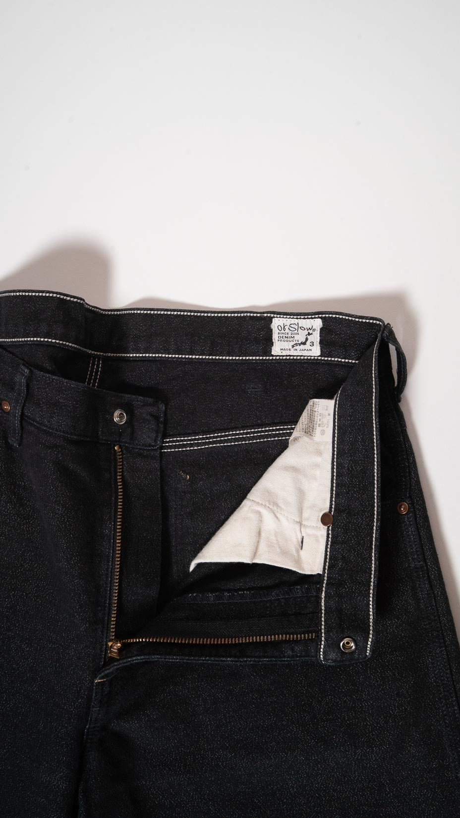 orSlow Painter Pants, Black Denim Stone