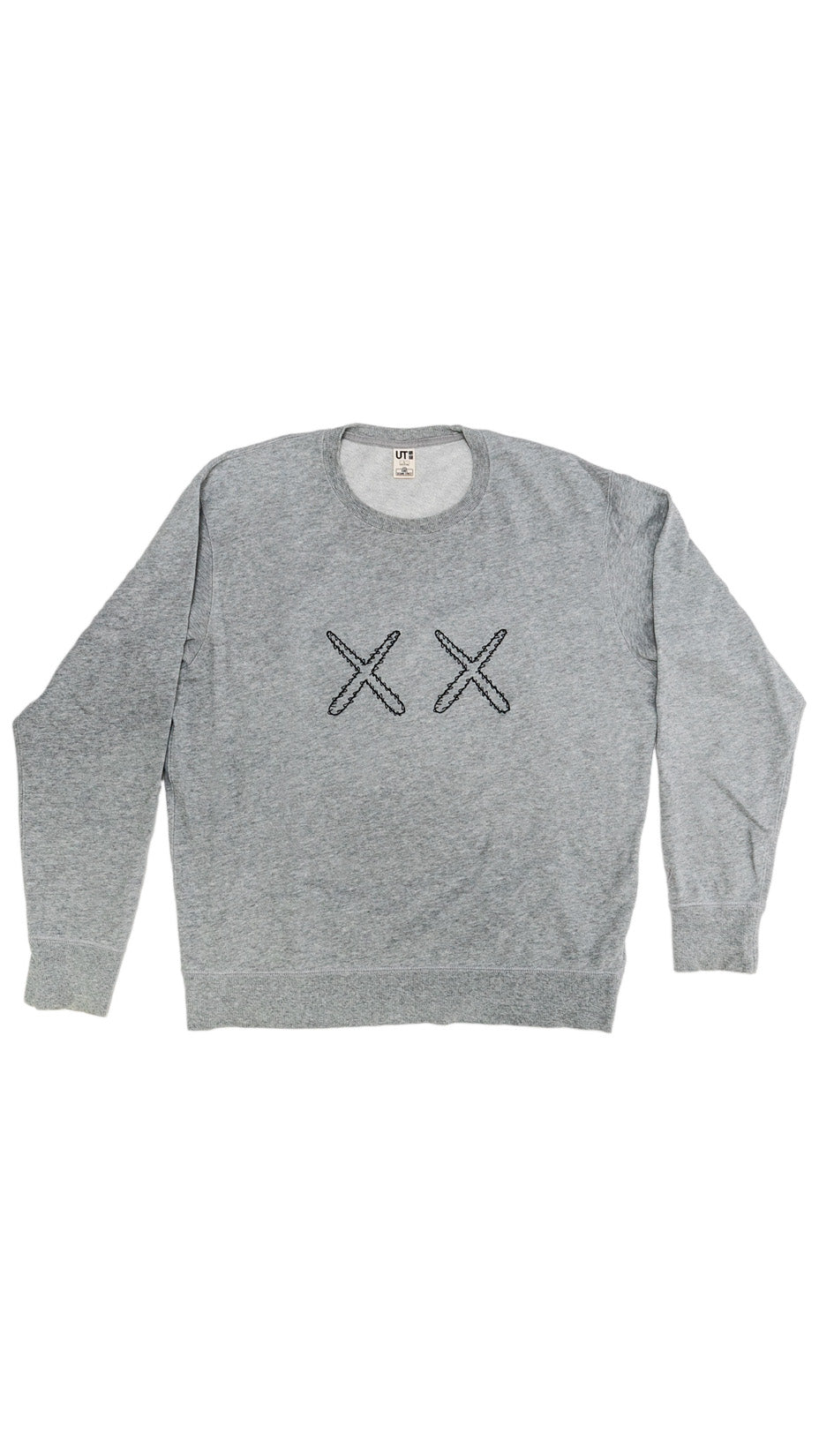 KAWS x Uniqlo x Sesame Street XX Sweatshirt, Grey — L