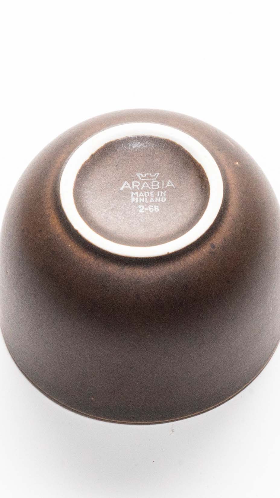 Arabia, Small Bowl, Brown