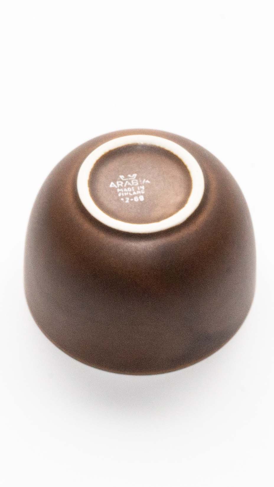 Arabia, Small Bowl, Brown