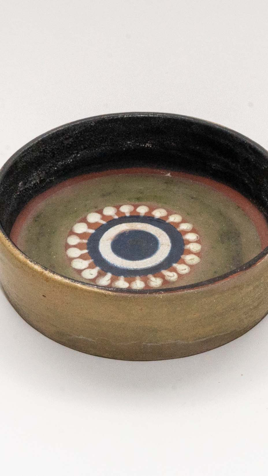 Kupittaan Savi, Ceramic Bowl, Hand-painted