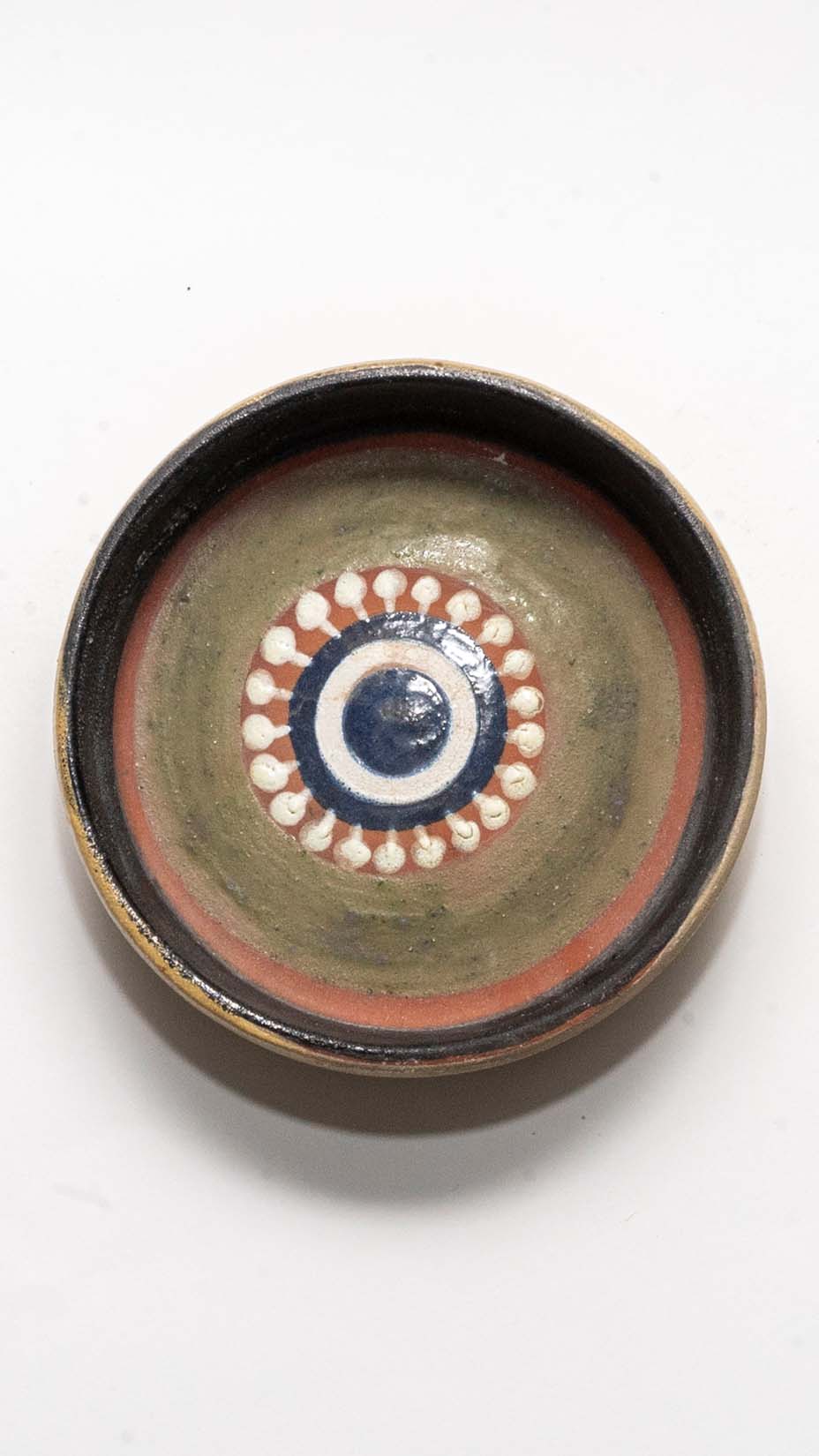 Kupittaan Savi, Ceramic Bowl, Hand-painted