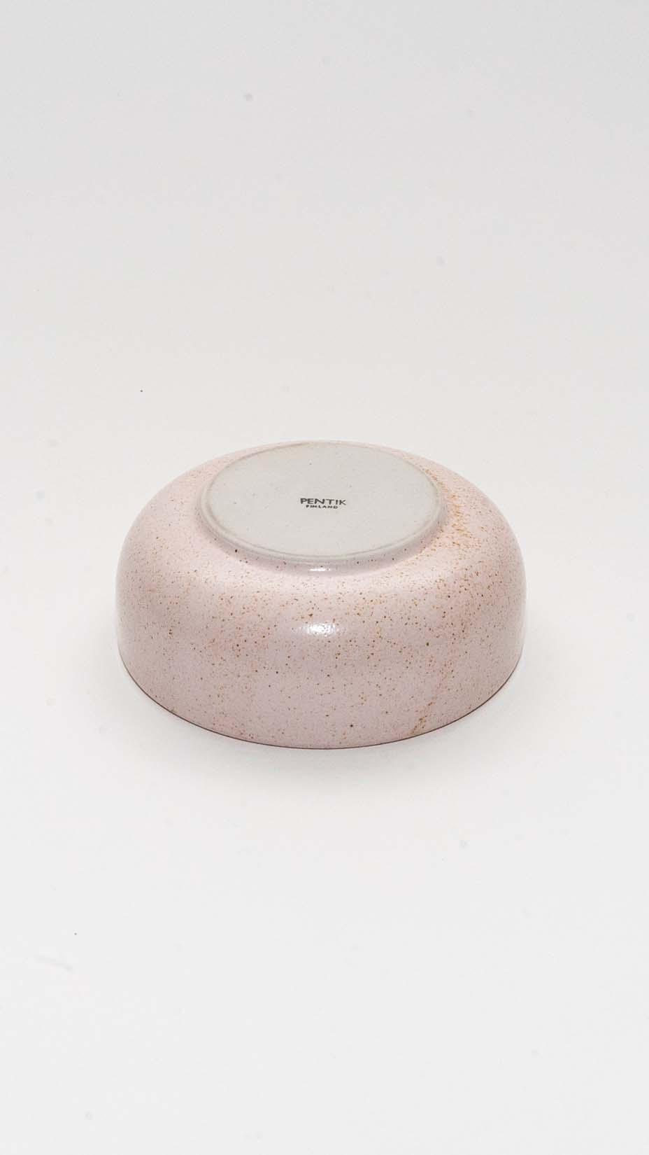 Pentik, Small Ceramic Bowl, light pink
