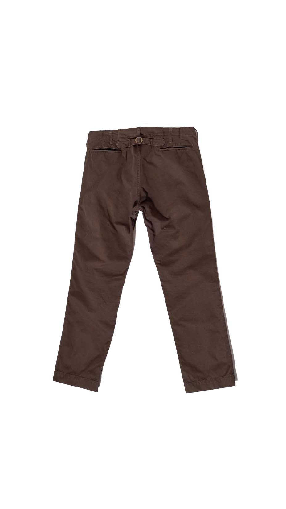 Visvim Chino, brown, made in Japan