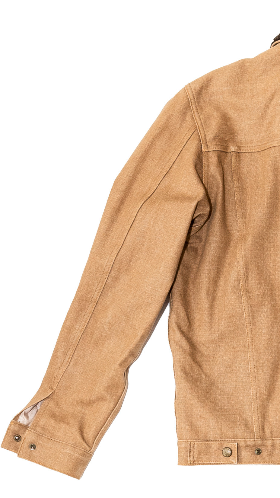 Indigofera Kyle Sherpa Jacket, Brown — L