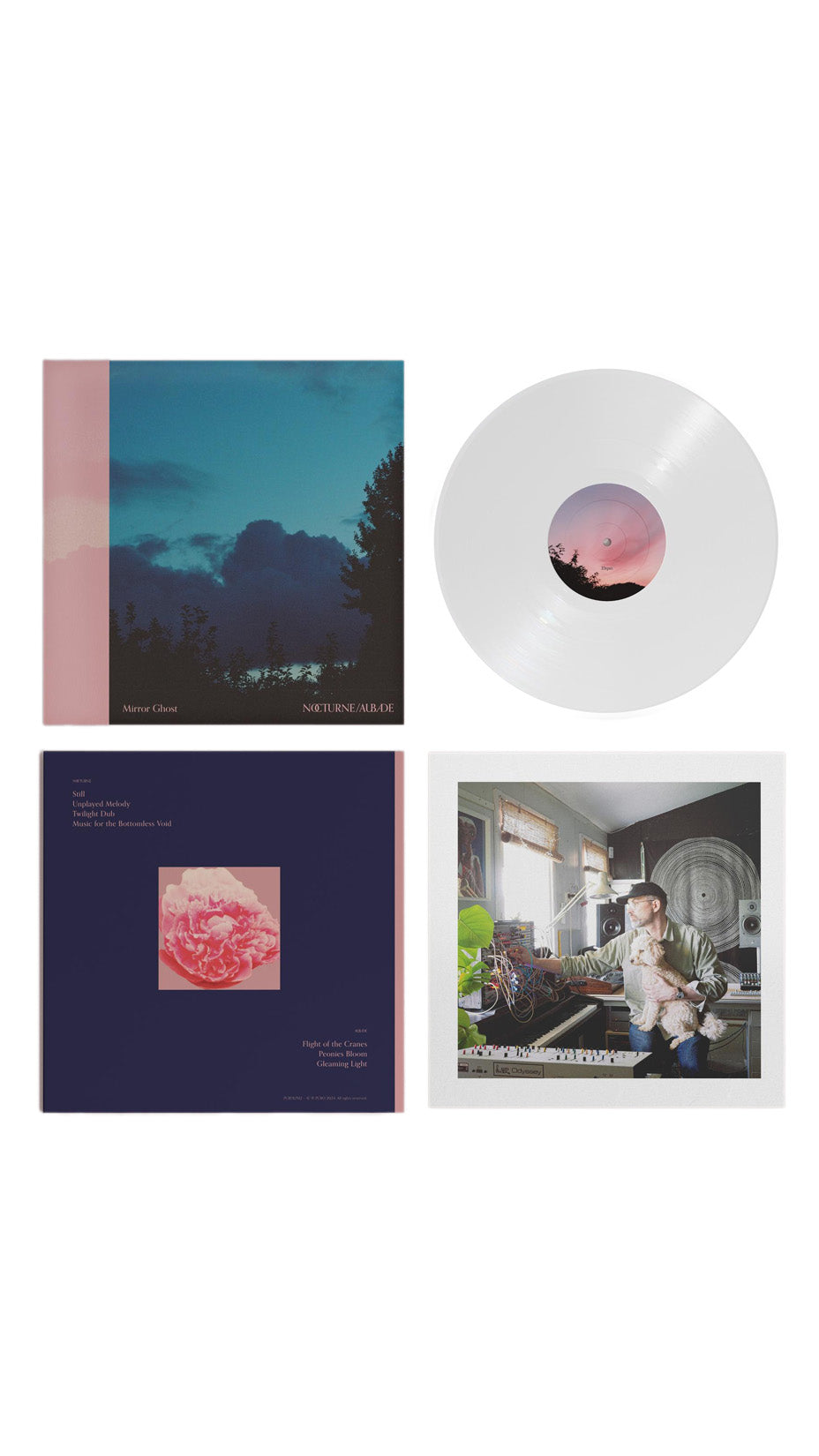 Mirror Ghost, Nocturne/Aubade (Limited White), LP