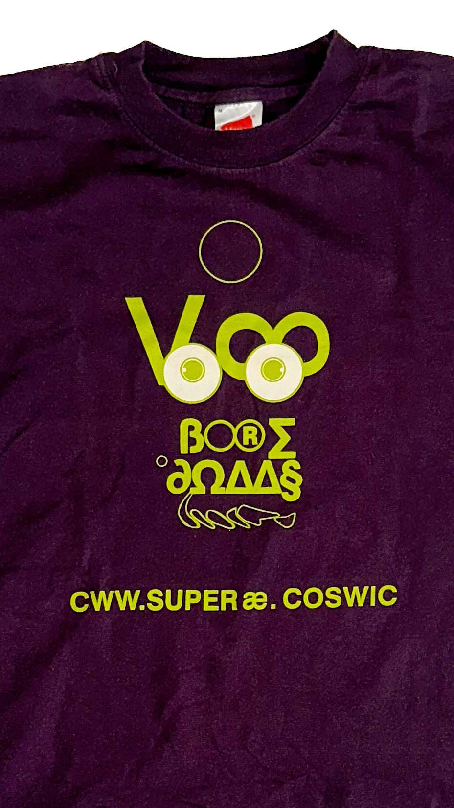 Boredoms T-Shirt, Plum, M