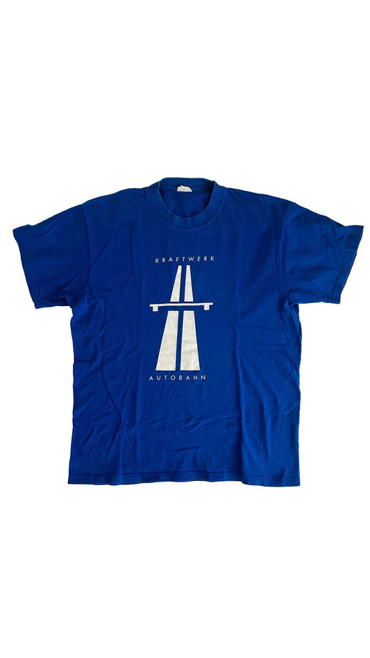 Kraftwerk Autobahn t-shirt, Blue, L