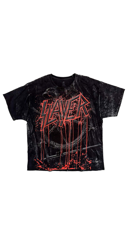 Slayer, all over print T-shirt, XL