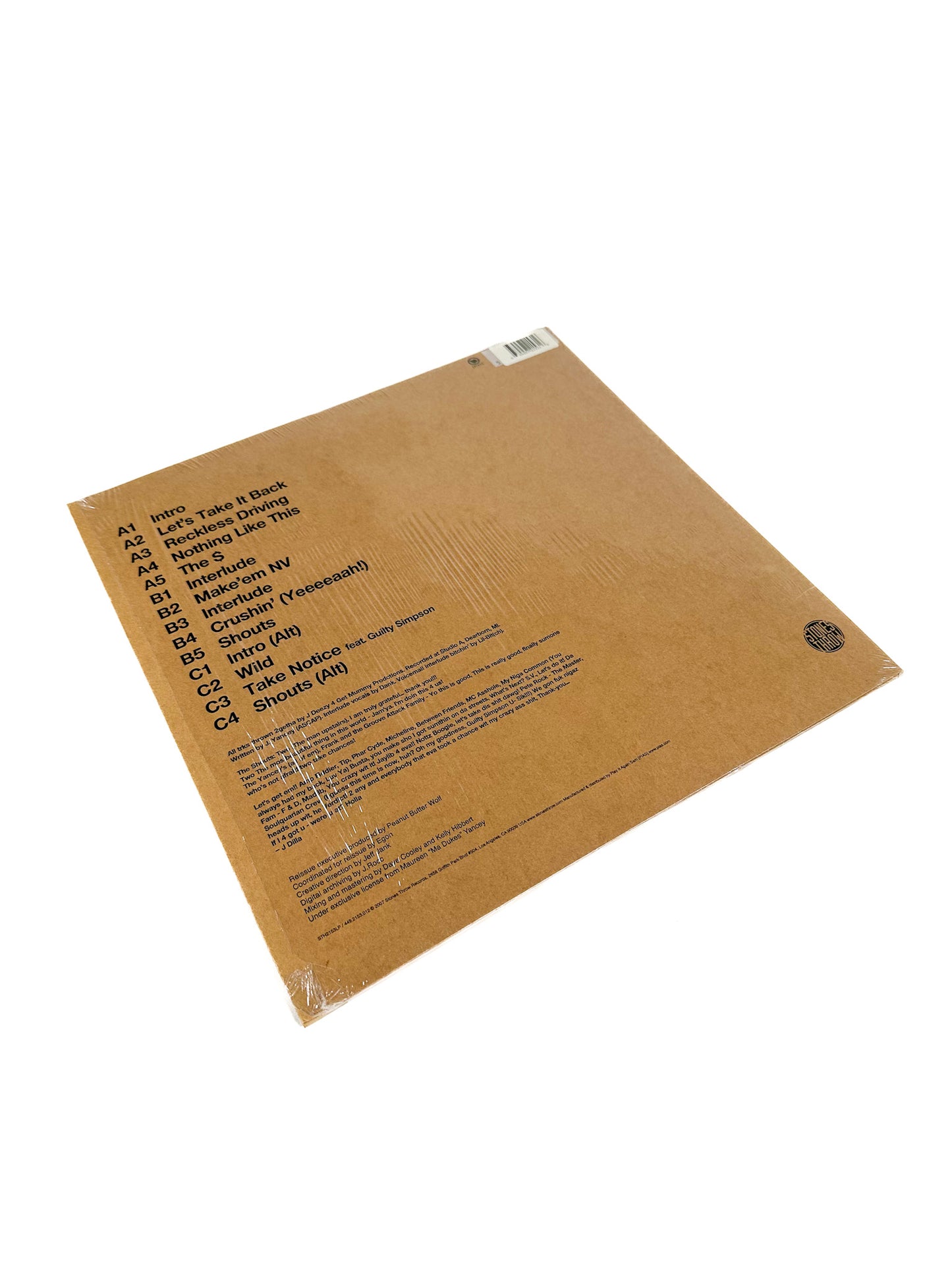 J Dilla: Ruff Draft, LP